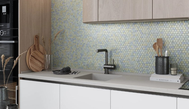 options for tile backsplashes for small kitchens