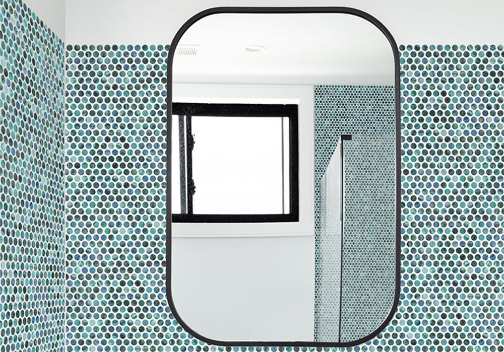 Penny Round Tile | Retro-Inspired Mosaic Tiles for Floors & Walls