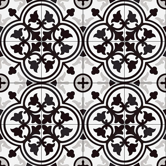 0GZ20DD Salerno Fence Amalfi Coast Patterened Tile group of 16 tiles