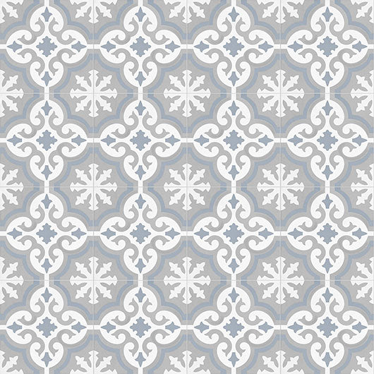 0GZ20DG Positano Cottage Amalfi Coast Patterned Tile group of 16 tiles