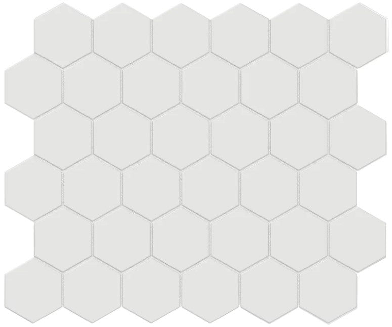 Anatolia Soho 2" hexagon 4501-0455-0 matte vintage grey mosaic