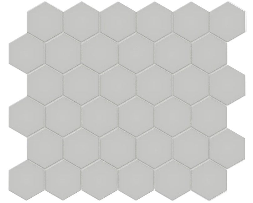 Anatolia Soho 2" hexagon 4501-0458-0 matte loft grey mosaic
