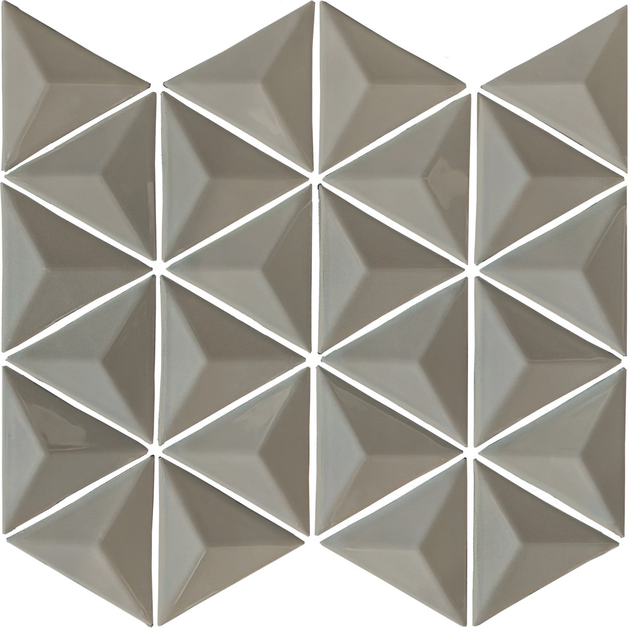 3-D Series Triangle Gray Glossy SSA-1260