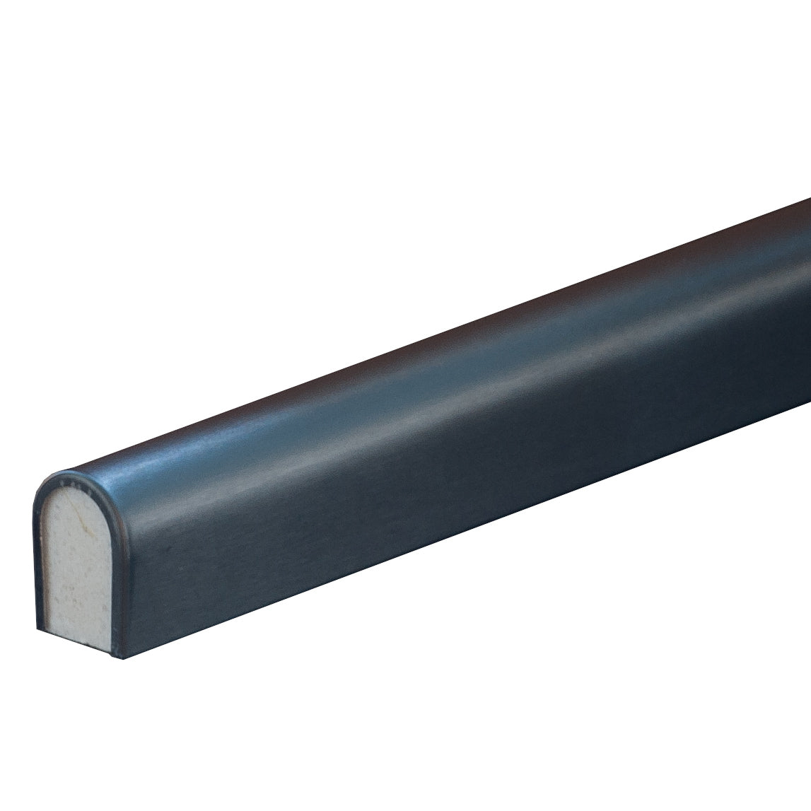 526-131 Brushed Gun Metal Edge Tile Close up