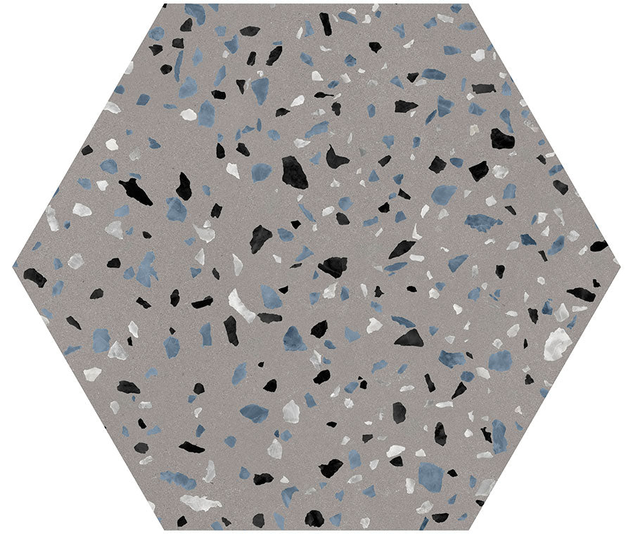 ABS-6004 Abstract Gray Terrazzo Look Tile