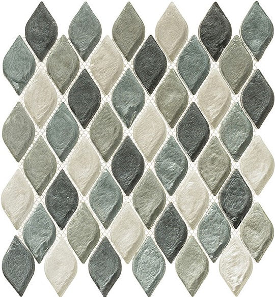 AQ-2006 Grey Scale  Aquatica Series Glass Mosaic