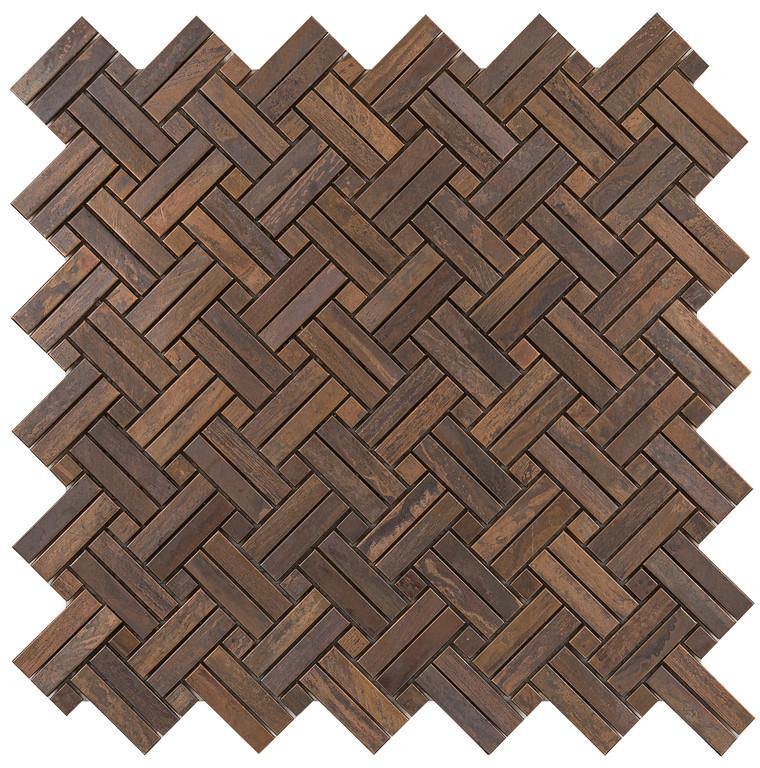 Antique Copper 2BY Metal Mosaic 525-041 at Tile Choices