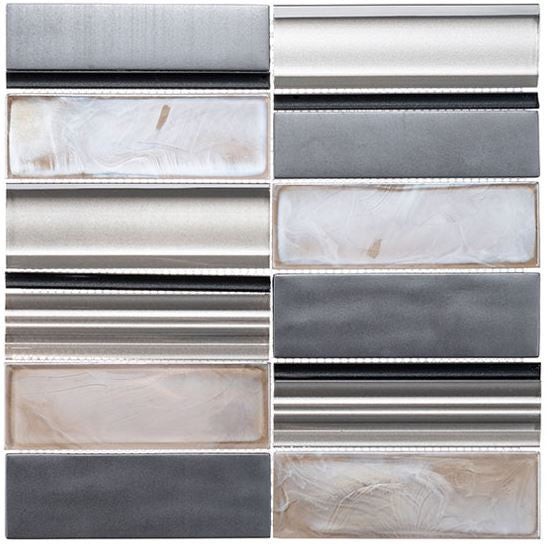 Art Studio Collection Glass Mosaic Tile ASD-3402 Yoshimo Dusk