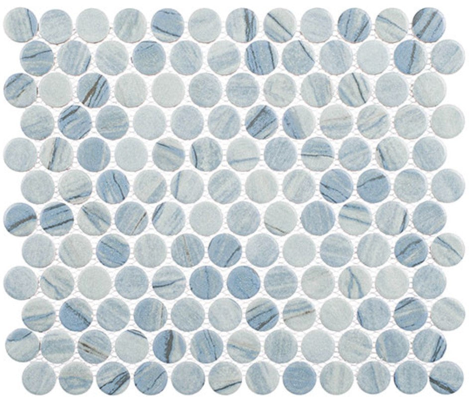 Belworth Collection Penny Round Mosaic Tile BWH-6284 Celian
