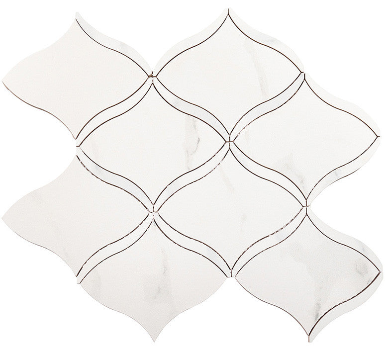 Botanelle Bulbette BTE-6116 waterjet mosaic tile