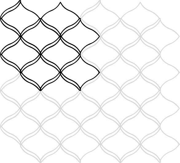 Botanelle Bulbette BTE-6116 waterjet mosaic tile patterns