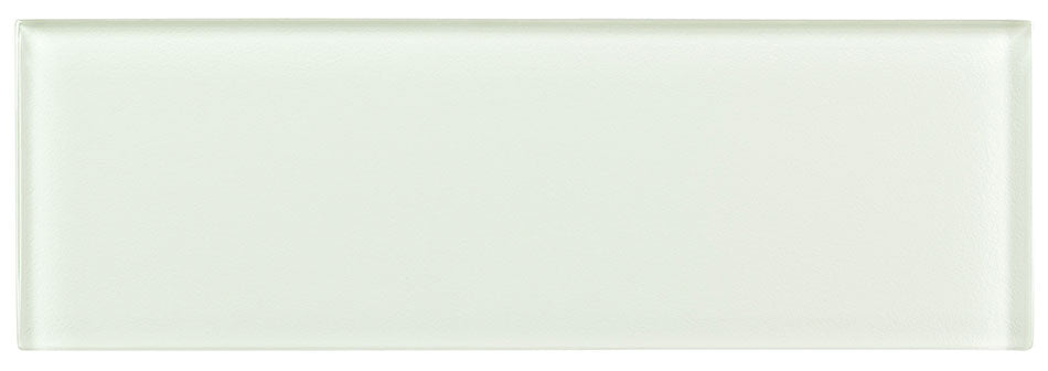 C-01 Ice Mist Glossy 4 x 12 glass subway tile at Tile Choices