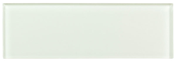 Crystile C01 Ice Mist Glossy 4 x 12 Glass Subway Tile