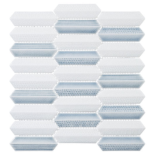 Chiseled Dreams Noon Siesta CDR-5594 Mosaic Tile | Recycled Glass