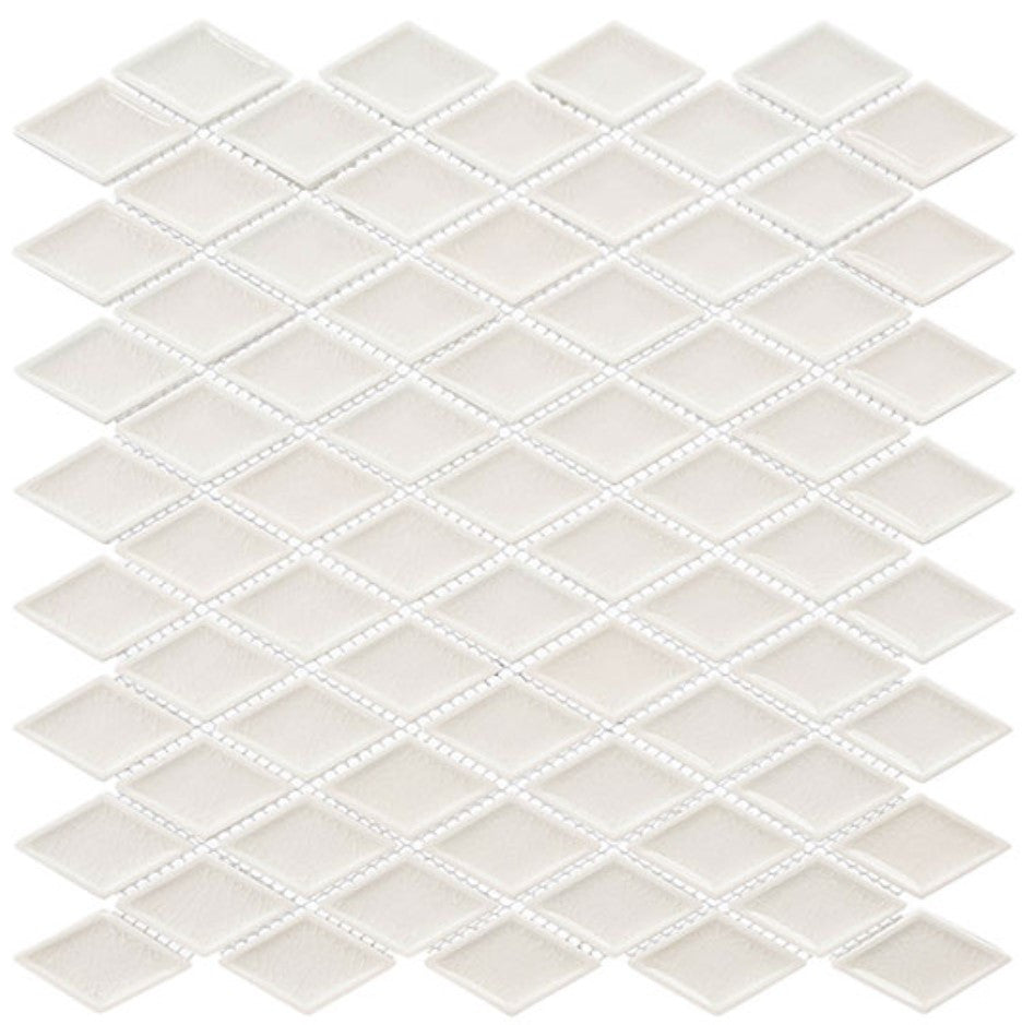 Daymon Collection Diamond Shape Crackle Glass Mosaic DAY 6271