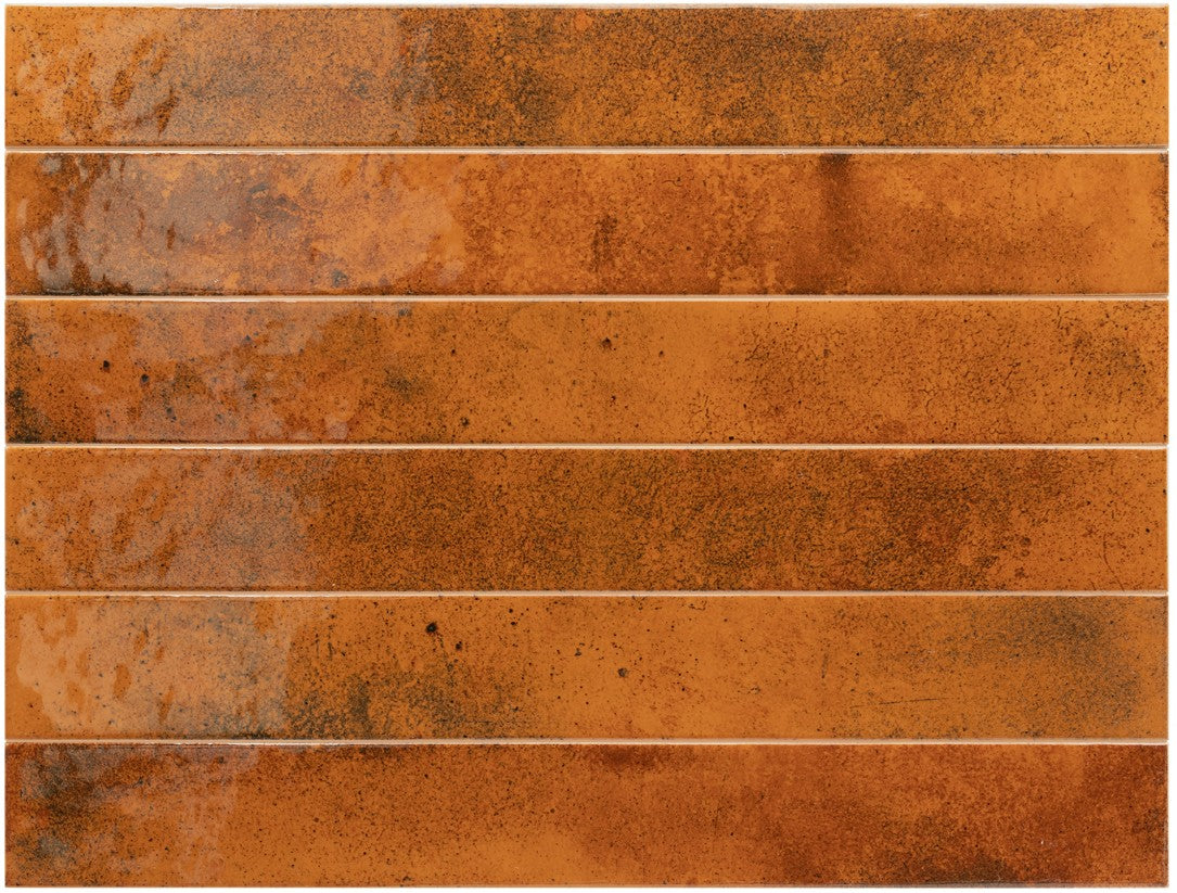 Equipe Bali 31551 Ginger 2 x 16 Ceramic Tile Color Variation