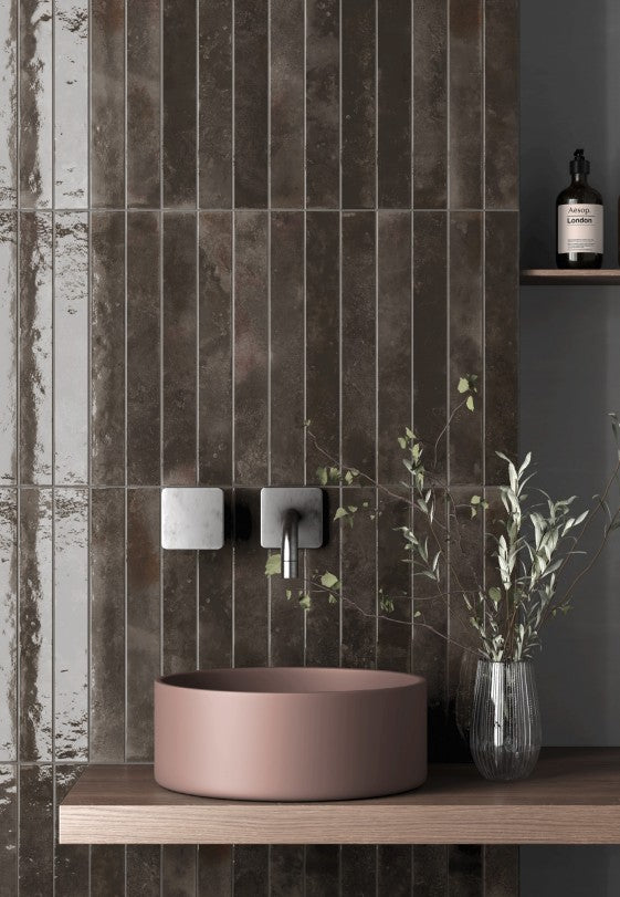 Equipe Bali 2 x 16 Black Hat Ceramic Tile