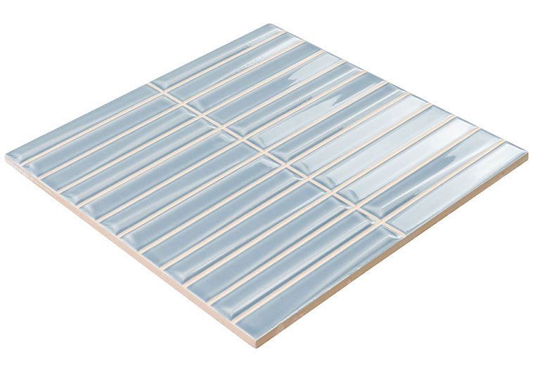 Finestra Collection FST-1254 Chambray 8 x 8 tile angle view