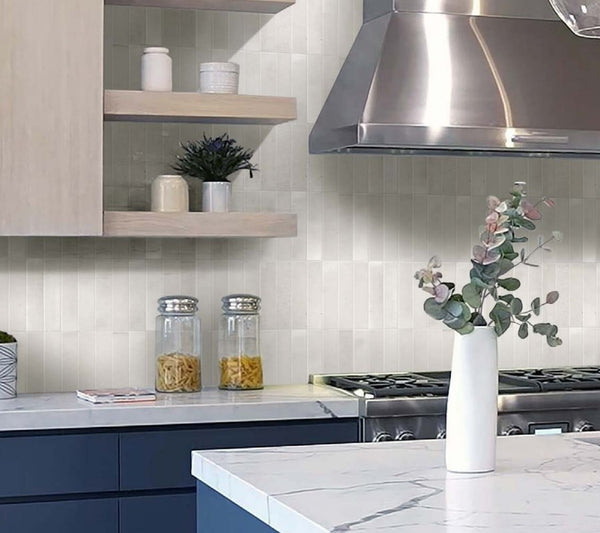 Home Milk 2.5 x 10 Subway Tile