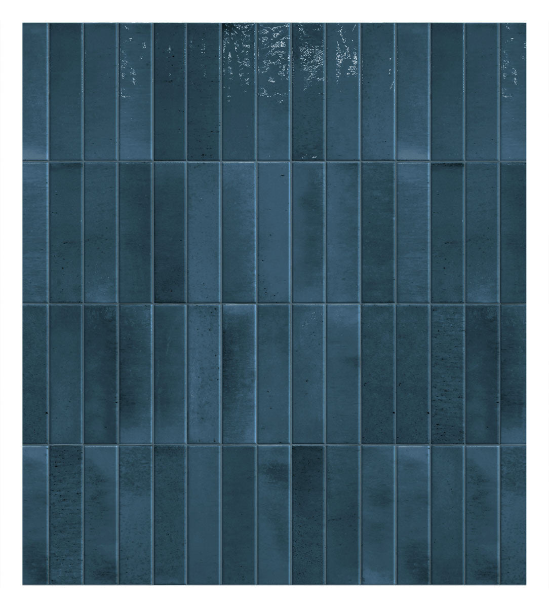 Keradom Home Series Navy 2.5 x 10 Ceramic subway