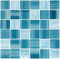 Inkline Collection INK-4111 Foray Frost 2 x 2 Glass Mosaic Tile