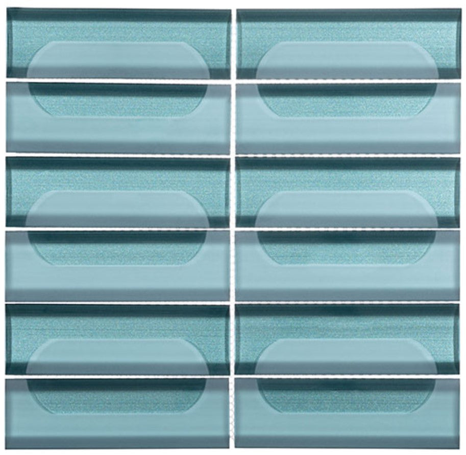 Jetson Moda 2 x 6 stacked subway JTM-5473 Barbera Teal