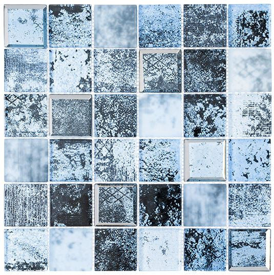 Julian Murano Collection 2" glass mosaic tile JLM3102 Fused Artisan