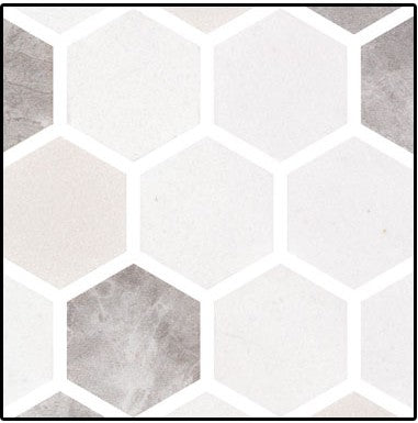 Karma Ridge Recycled Glass Mosaic Tile KR-1402 Levan Trail Close Up