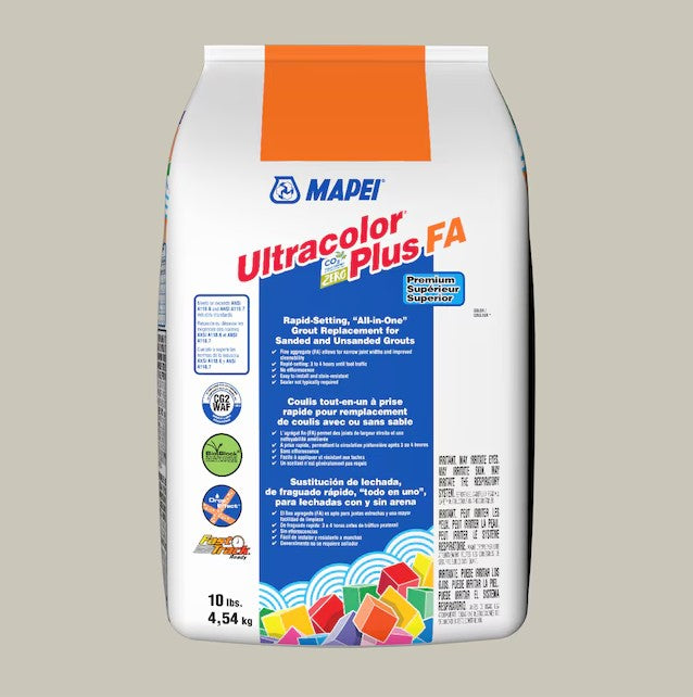 MAPEI Ultracolor Plus FA Avalanche #5038 All-in-one Grout 10-lb.jpg Tile Choices white color grout