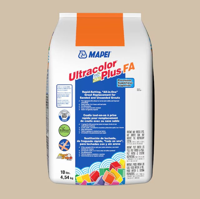 MAPEI Ultracolor Plus FA Bone #5015 All-in-one Grout 10-lb Tile Choices deep beige tone