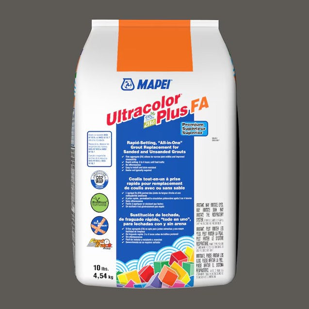 MAPEI Ultracolor Plus FA Charcoal #5047 All-in-one Grout 10-lb