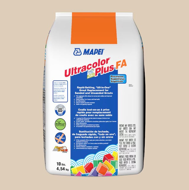 MAPEI Ultracolor Plus FA Light Almond #5049 All-in-one Grout 10-lb Tile Choices