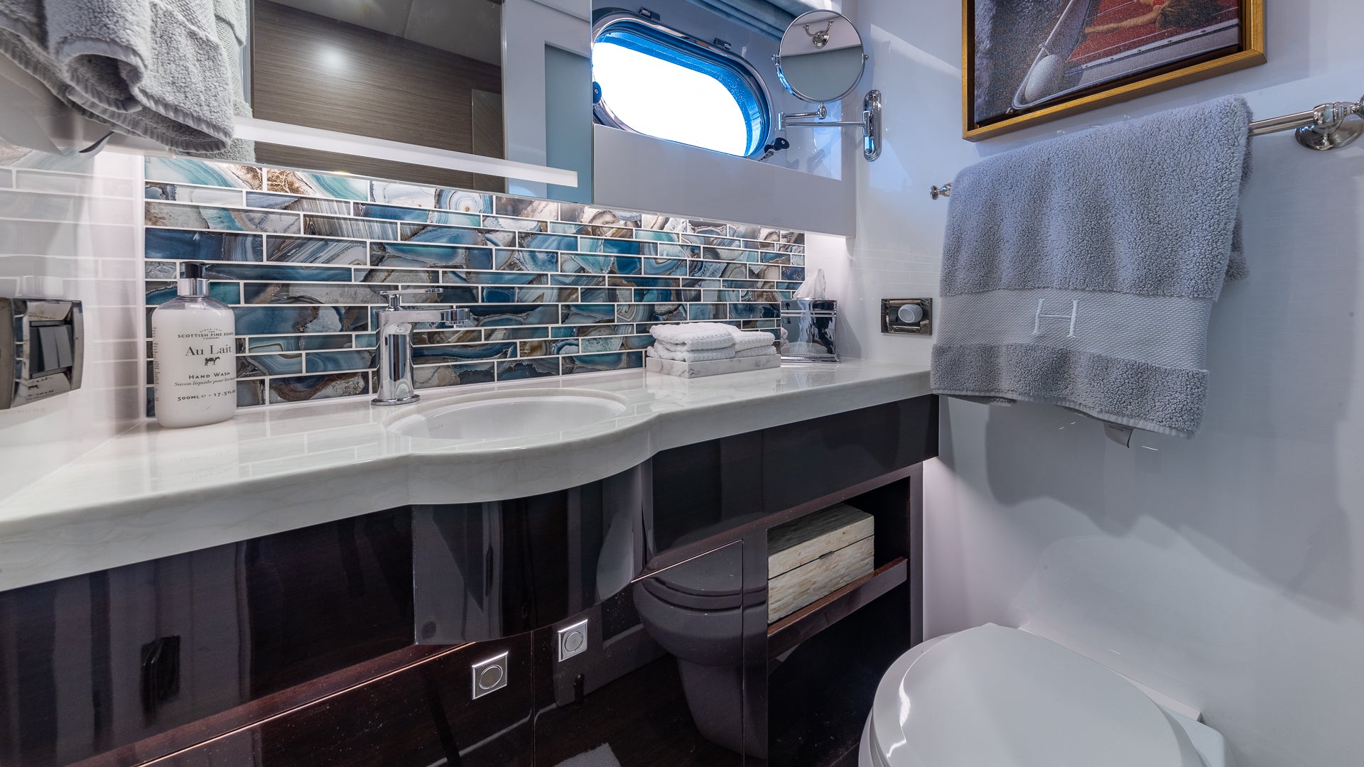 Magical Forest Series Glass Mosaic Tile – Crystal Lagoon MGF-626