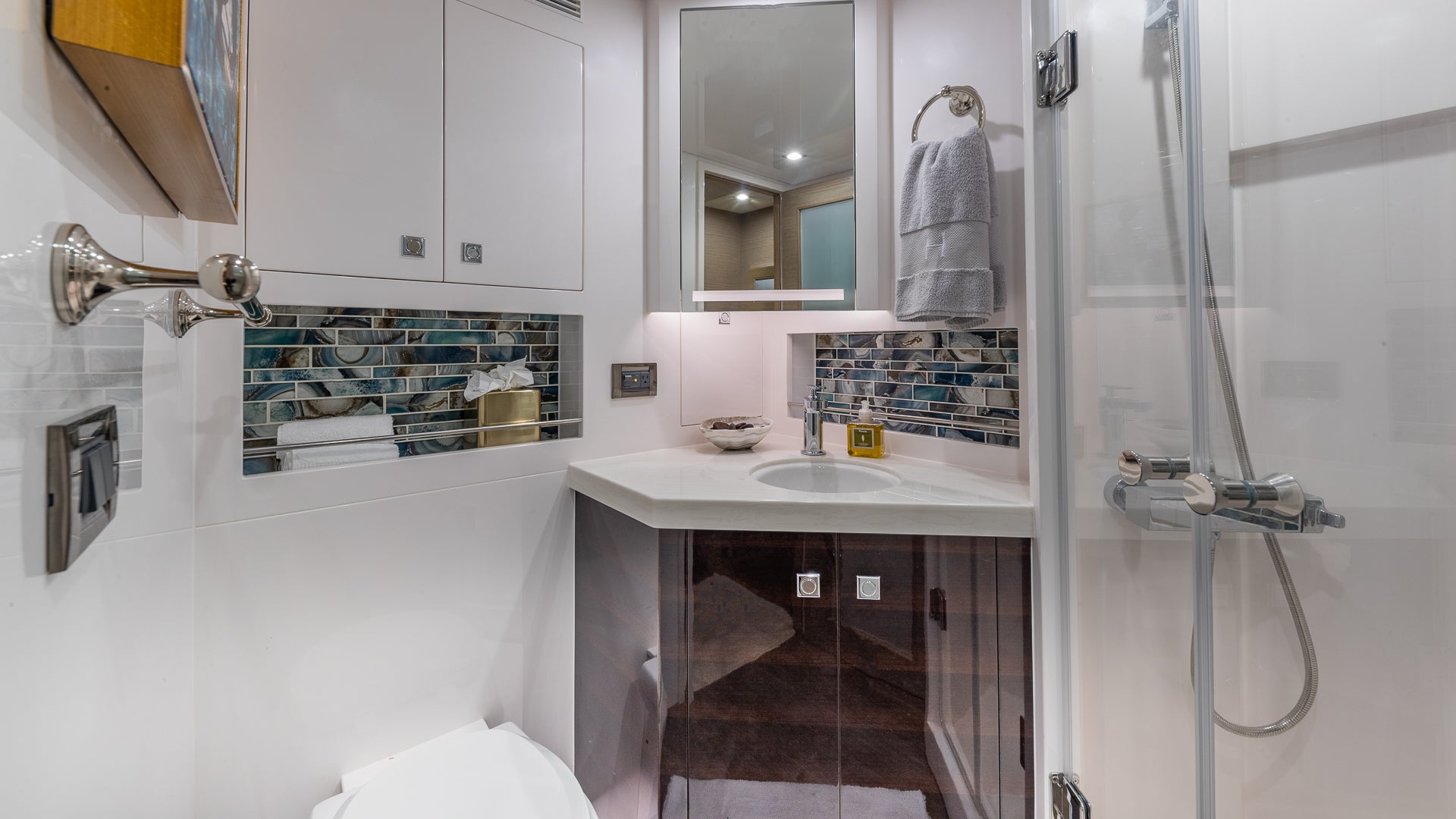 Magical Forest Series Glass Mosaic Tile – Crystal Lagoon MGF-626