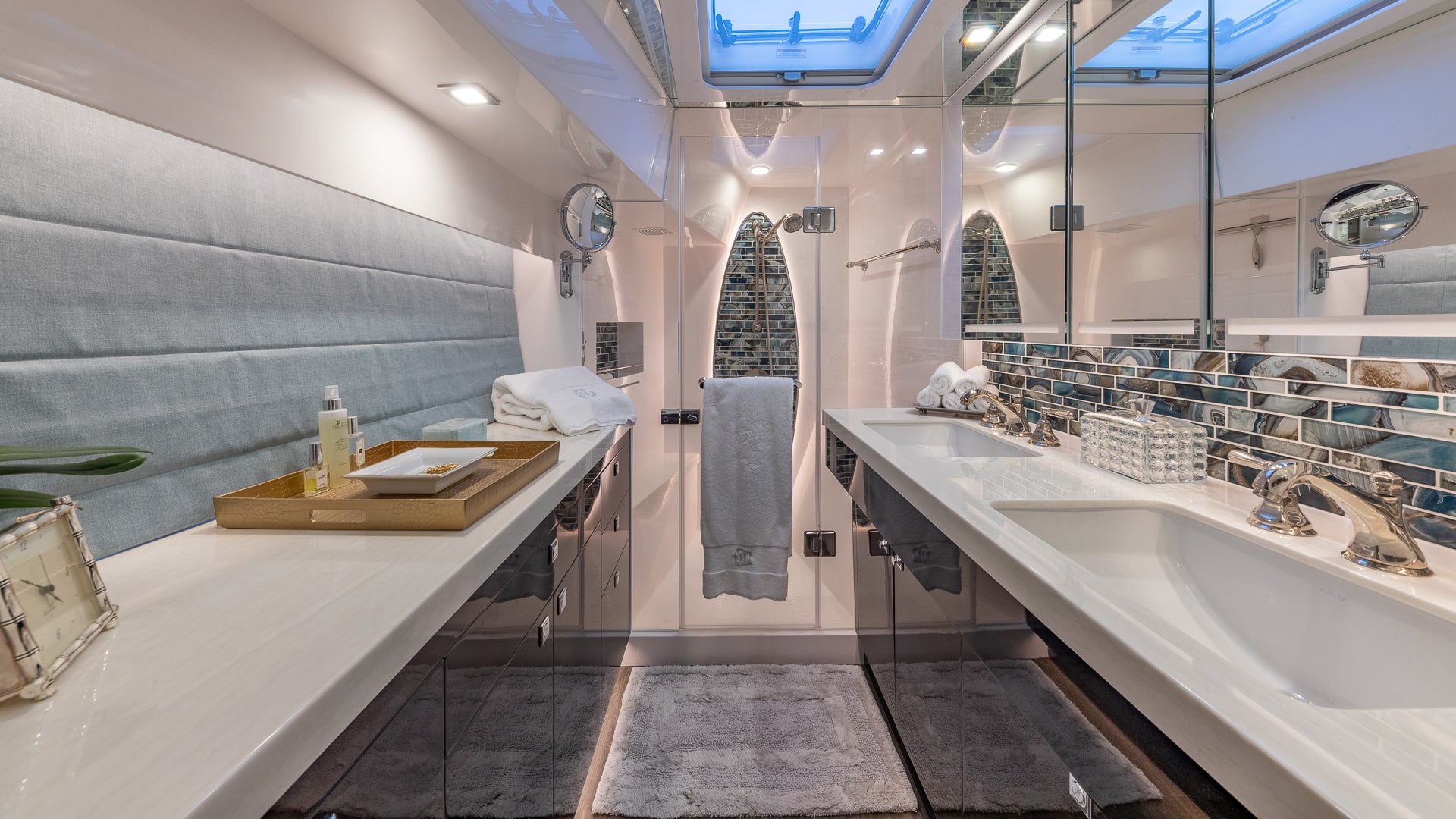 Magical Forest Series Glass Mosaic Tile – Crystal Lagoon MGF-626