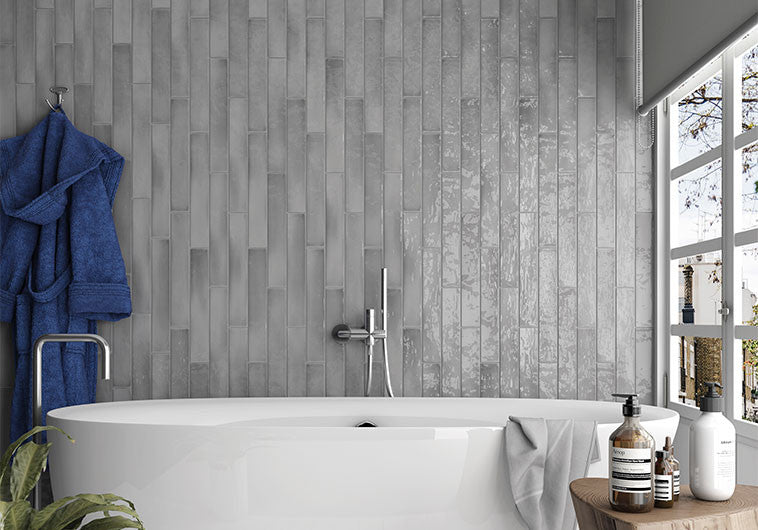 Manacor Mercury Grey MAN-26927 Bathroom Wall Tile
