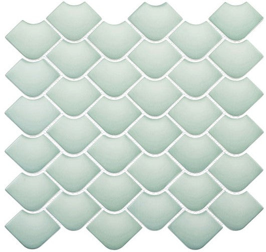 Mermaids Collection Fish Scale Tile MID-6083 Esmerald Tile Choices