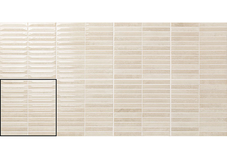 Modulette Collection MDL-1242 Sandrift 8 x 8 group of tiles
