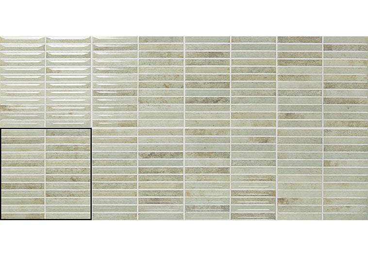 Modulette Collection MDL-1244 Viridelle 8 x 8 group of tiles