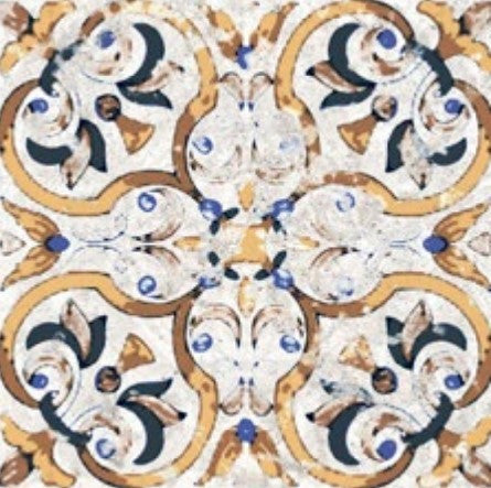 Batik Mystique Tomar 8 x 8 Deco Tile