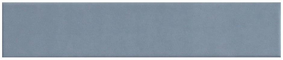 Noelle Collection NOL-6354 Jayden Blue 2 x 10 flat wall tile