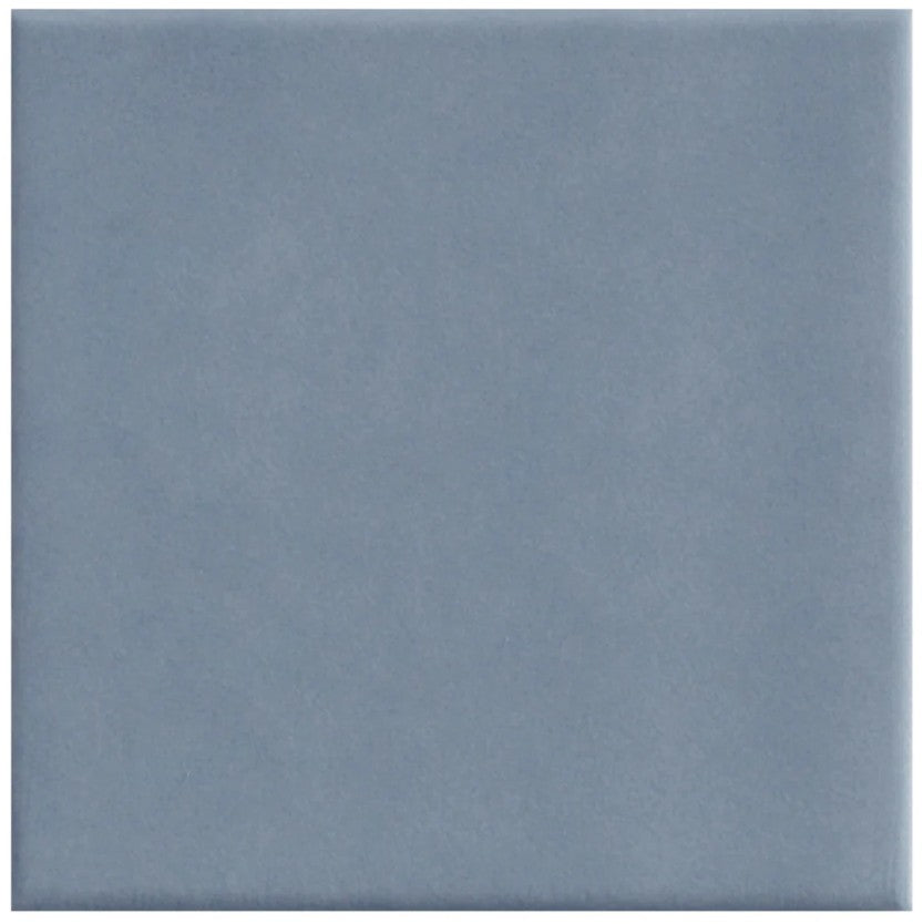 Noelle Collection NOL-6374 Jayden Blue 4 x 4 Flat Wall Tile
