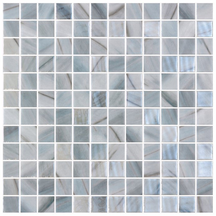 Onix Mosaico 1 x 1 Recycled Glass Tile Mosaic Bari 5666
