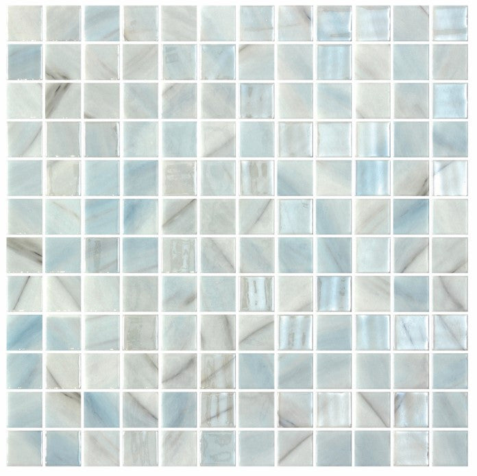 Onix Mosaico 1 x 1 Recycled Glass Tile Mosaic Verona 5667