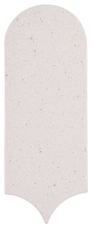Popsicle Series Elongated Fish Scale Tile POP-6133 Nog