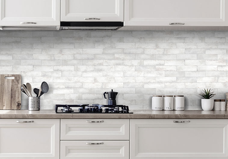 RST-4301 Naturally Fresh Rustico Collection kitchen backsplash tile install