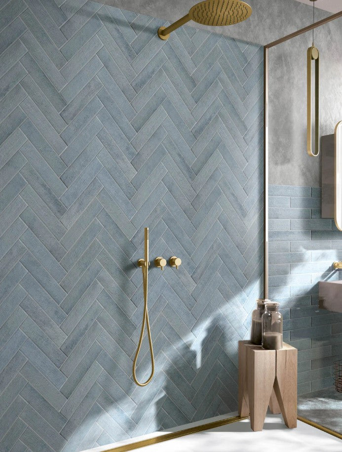 RYA-6434 Zula from Reya Collection shower wall tile install