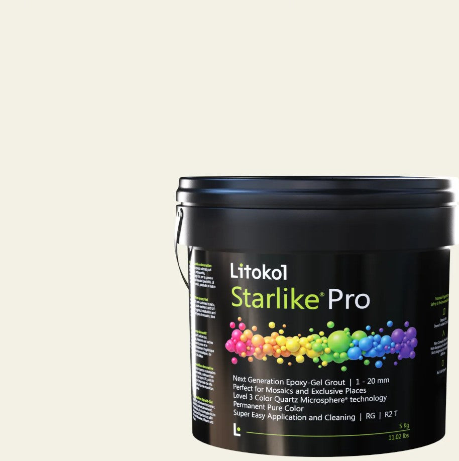 Starlike Pro Epoxy Grout in Sabbia Bianco