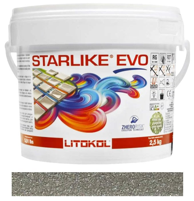 Starlike EVO Grout 120 Grigio Piombo at Tile Choices