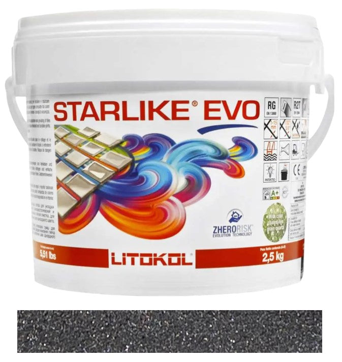 Starlike EVO Grout 140 Nero Grafite at TIle Choices